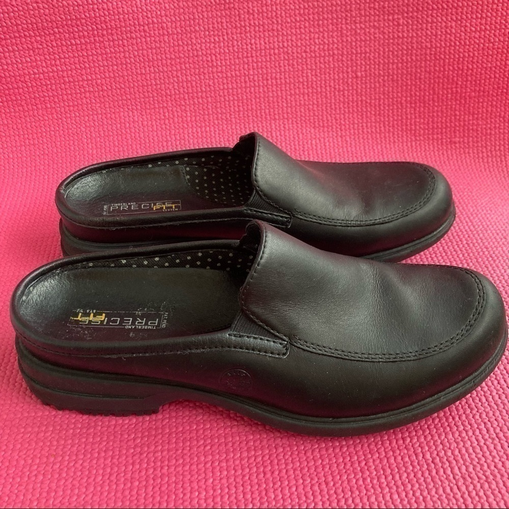 Timberland Women's Slip On Shoes Size 7-7.5 Color Black